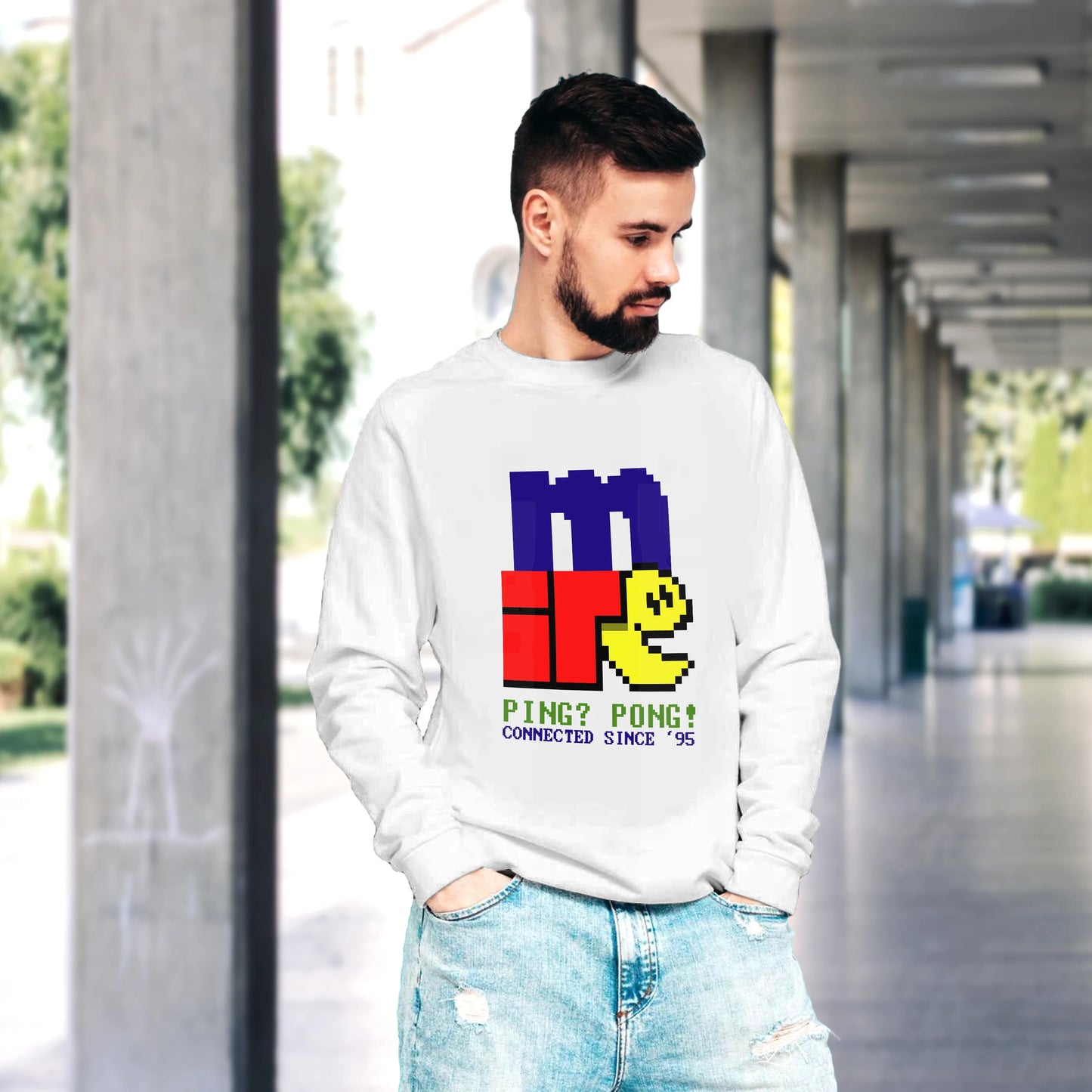 CUC GIROCOLLO miRC - Connected since 95 - Unisex - RETRO GAME - Nostalgia - Nerd - #chooseurcolor
