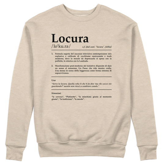 CUC GIROCOLLO LOCURA Definizione - Unisex - SERIE TV Divertente - #chooseurcolor