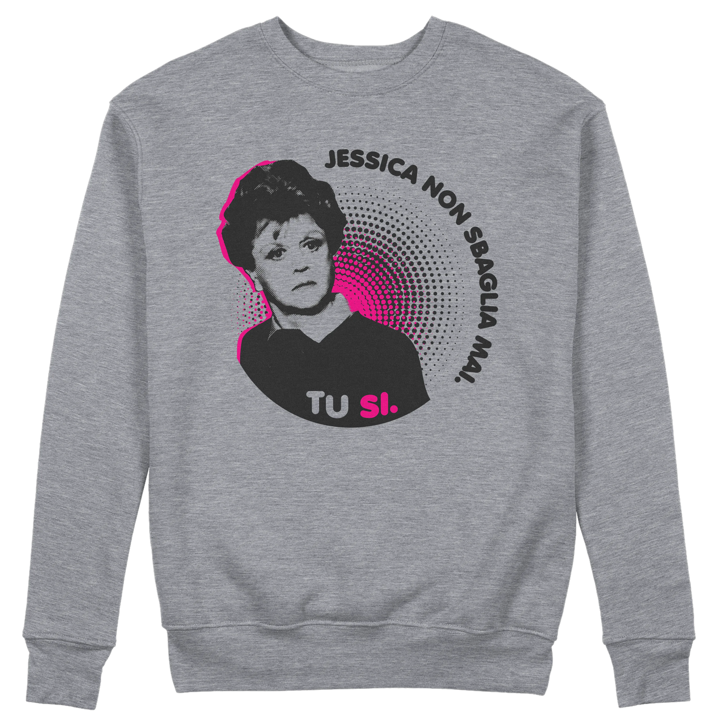 CUC GIROCOLLO Jessica non sbaglia mai - Unisex - Jessica Fletcher - PERSONAGGI FAMOSI - Divertente - Crime - #chooseurcolor