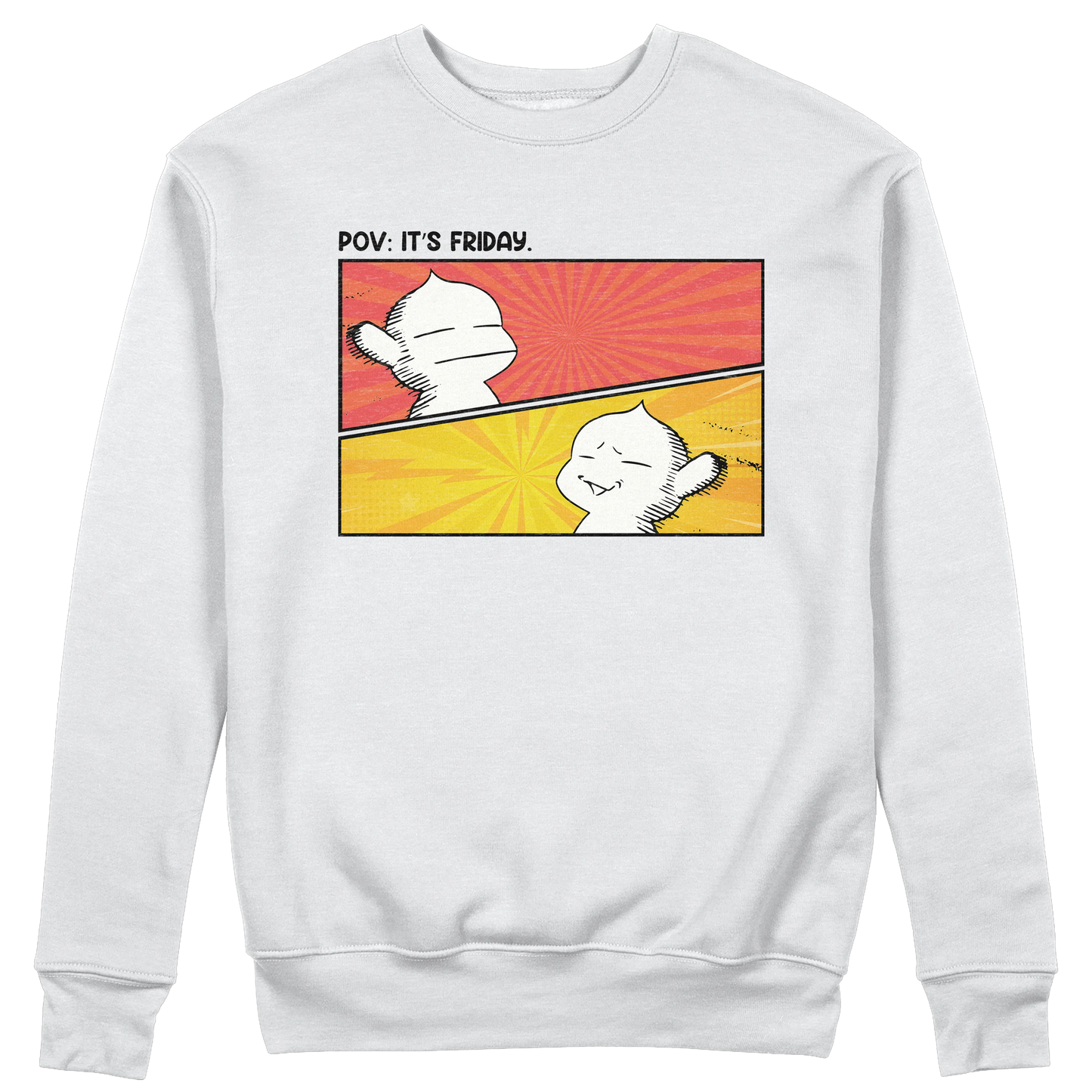 CUC GIROCOLLO PUCK FRIDAY - Unisex - ANIME MANGA - Berserk - Meme - Divertente - #chooseurcolor