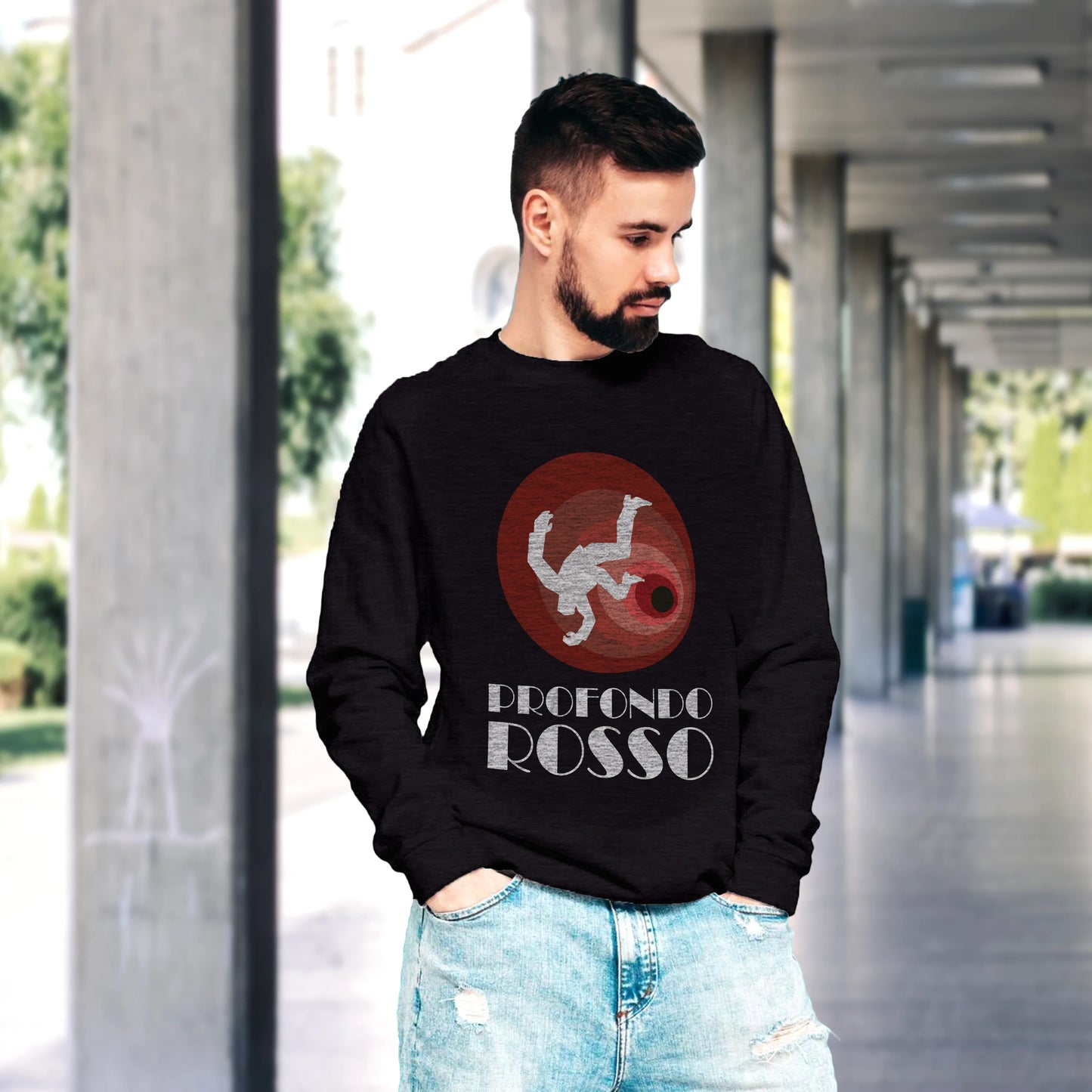 CUC GIROCOLLO Profondo Rosso - Unisex - FILM - Cult - Cinema Italiano - #chooseurcolor