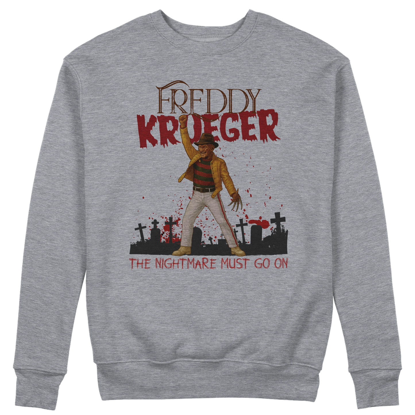 CUC GIROCOLLO Freddy Krueger Mercury - Unisex - FILM MUSICA - QUEEN - #chooseurcolor