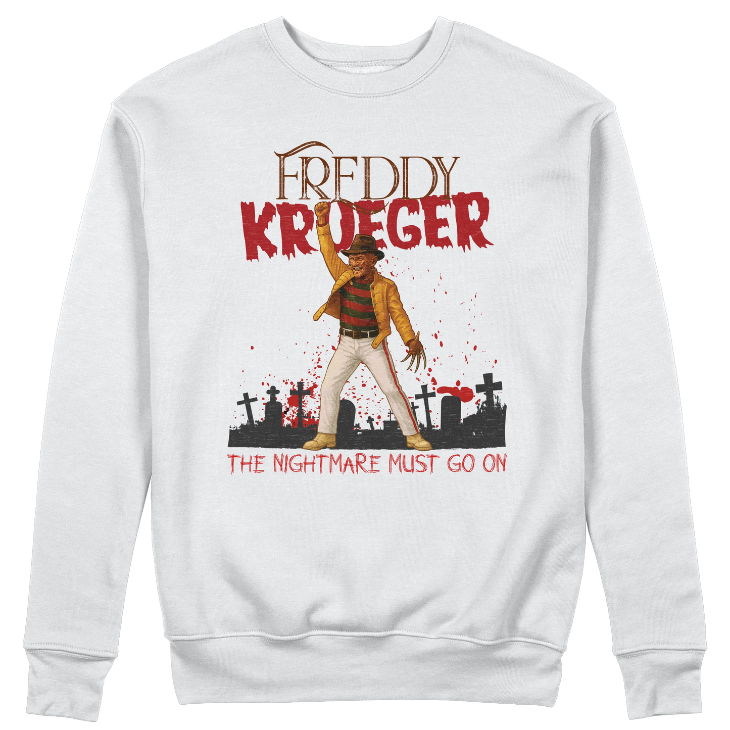 CUC GIROCOLLO Freddy Krueger Mercury - Unisex - FILM MUSICA - QUEEN - #chooseurcolor
