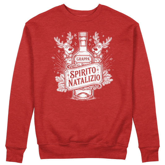 CUC GIROCOLLO Spirito Natalizio Grappa - Unisex - NATALE - Divertente - #chooseurcolor