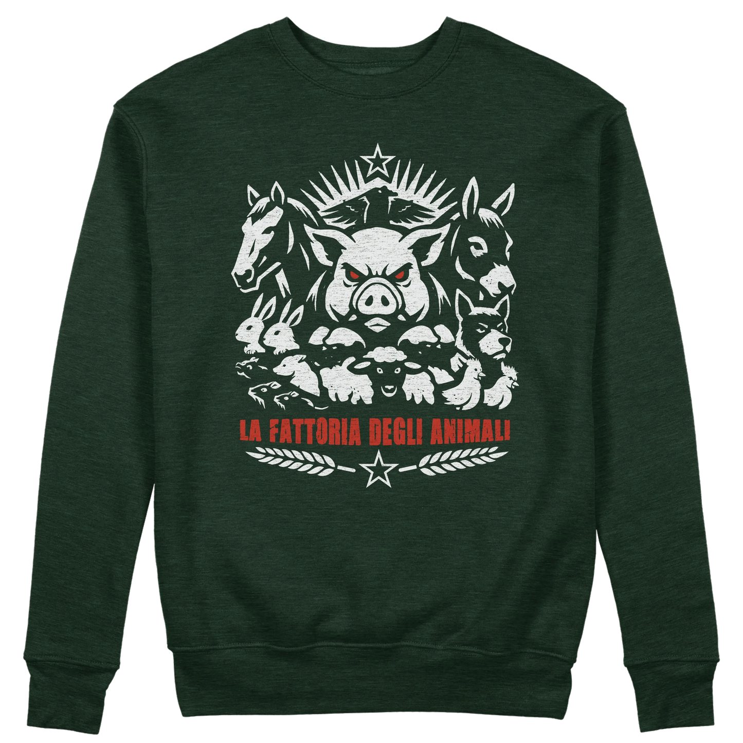 CUC GIROCOLLO La fattoria degli animali - Unisex - LIBRI - Orwell - #chooseurcolor