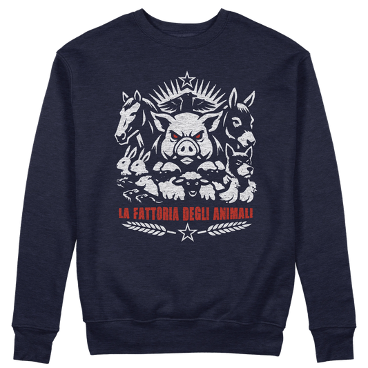 CUC GIROCOLLO La fattoria degli animali - Unisex - LIBRI - Orwell - #chooseurcolor