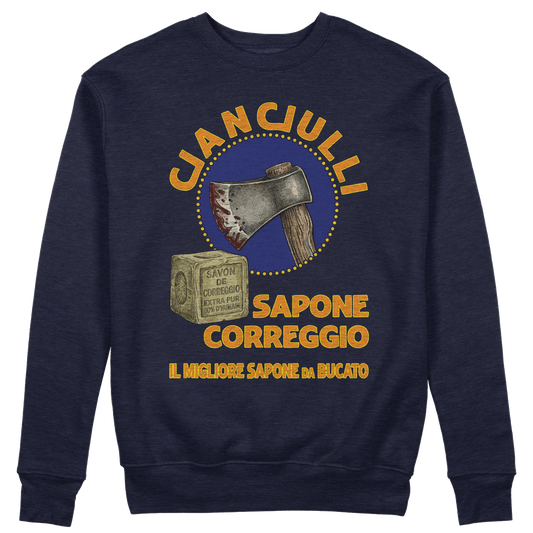 CUC GIROCOLLO SAPONE CORREGGIO - Unisex - PERSONAGGI FAMOSI - Cianciulli - Poster anni 60 - Black Humor - Satira - Serial Killer - #chooseurcolor