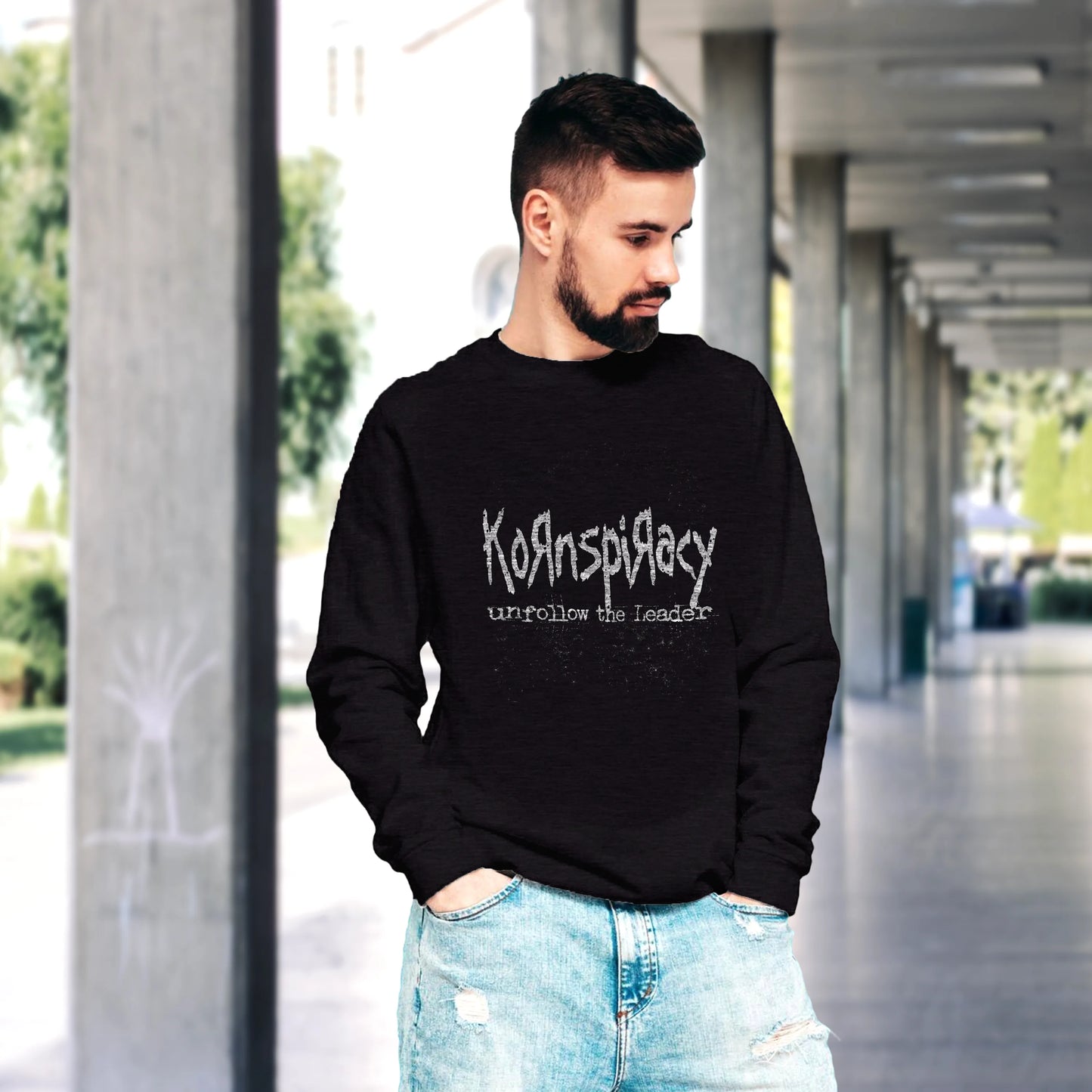 CUC GIROCOLLO Kornspiracy - Unisex - - Unfollow the Leader - Divertente - #chooseurcolor
