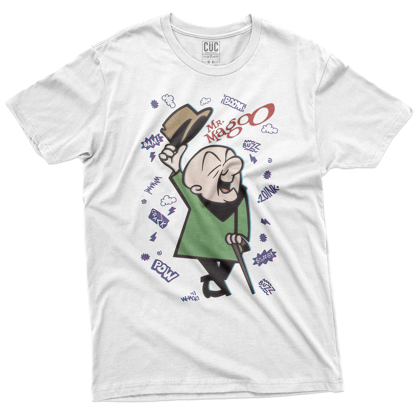 CUC T-Shirt MR. MAGOO - Mister Magoo - Vintage - Cartoon #chooseurcolor