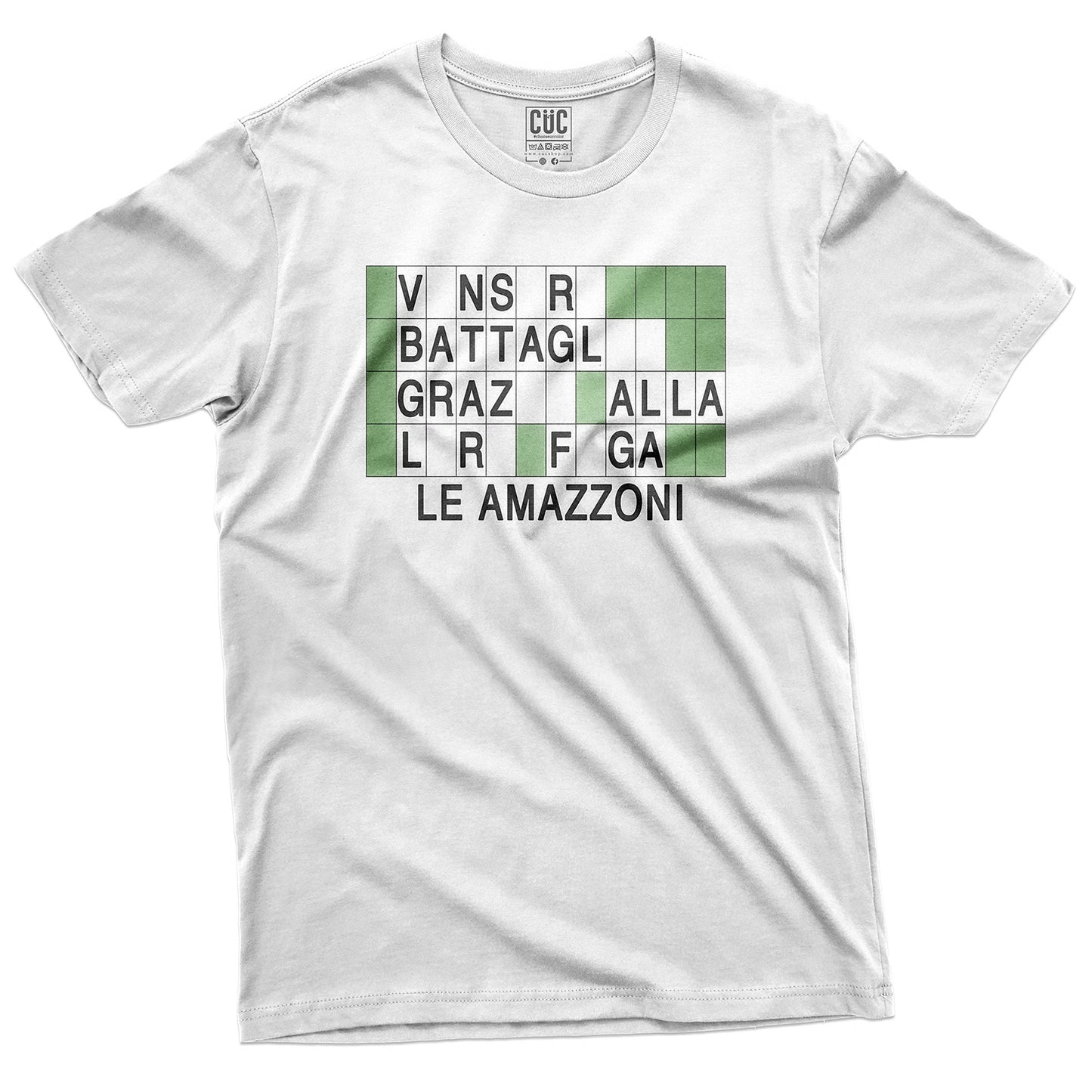 CUC T-Shirt LE AMAZZONI - La Ruota della Fortuna - Tv Cult  #chooseurcolor