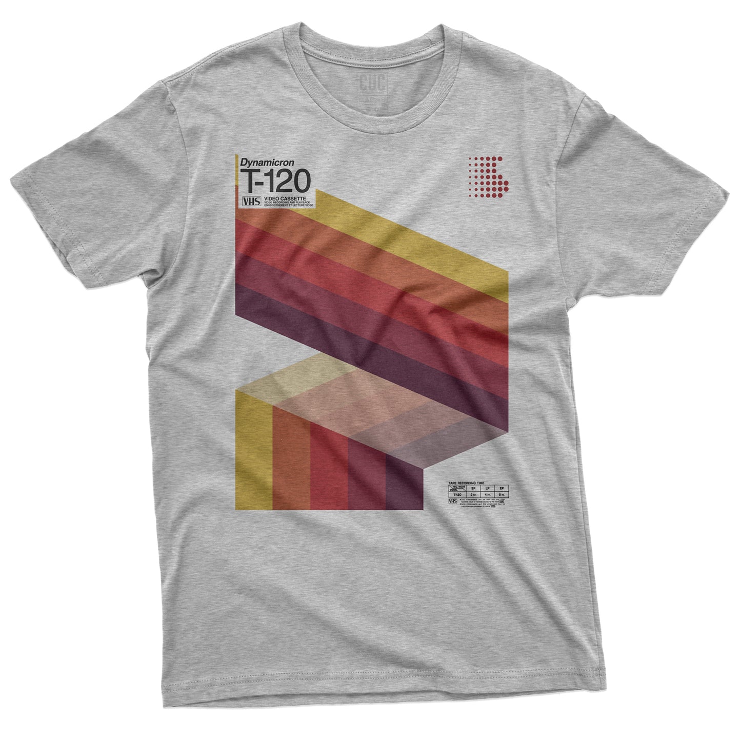 CUC T-Shirt VHS SHIRT - Retro Vintage - Videocassette - #chooseurcolor