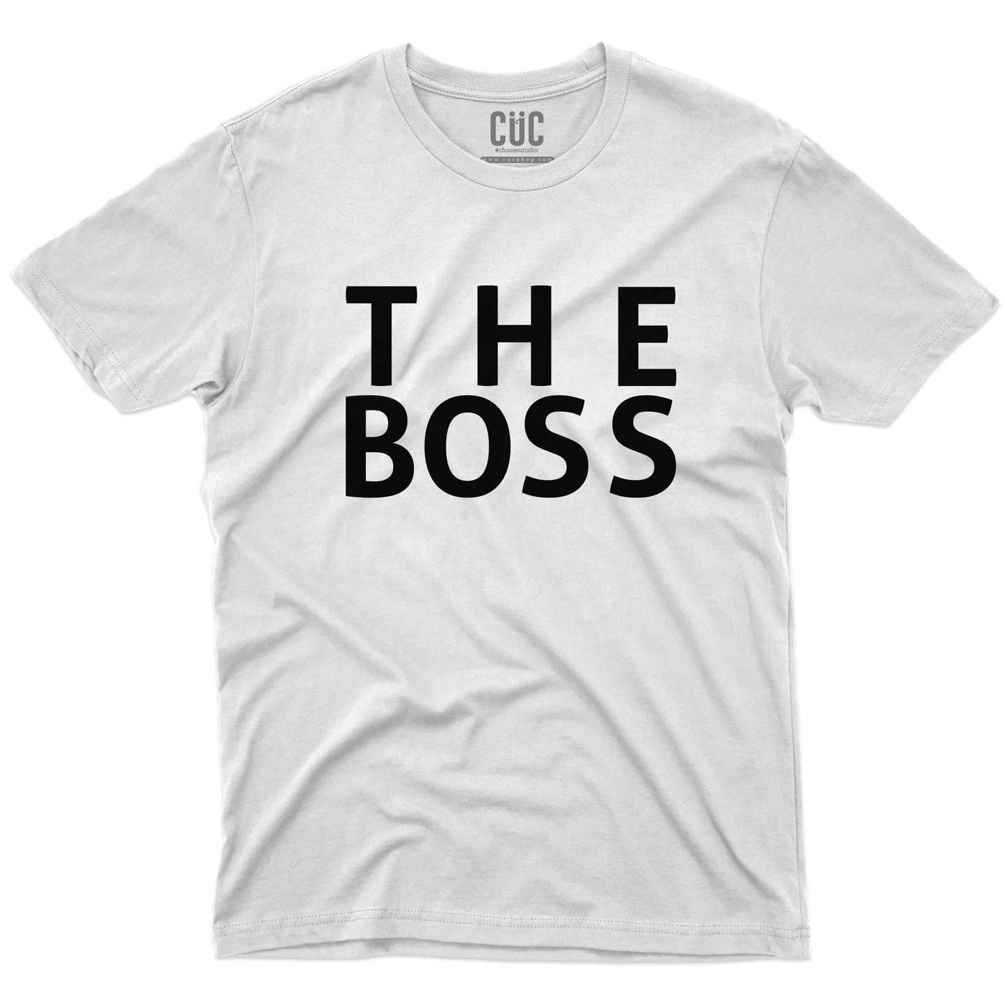 CUC T-SHIRT SAN VALENTINO THE BOSS - THE REAL BOSS - REGALO PER COPPIA - #chooseurcolor