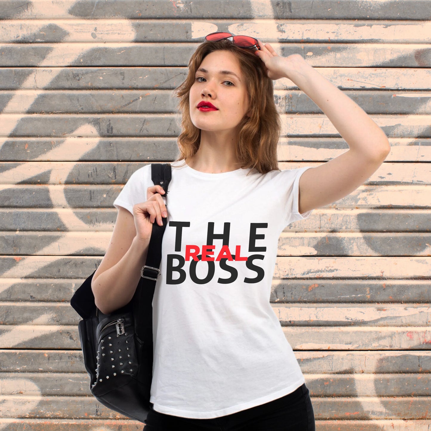 CUC T-SHIRT SAN VALENTINO THE BOSS - THE REAL BOSS - REGALO PER COPPIA - #chooseurcolor