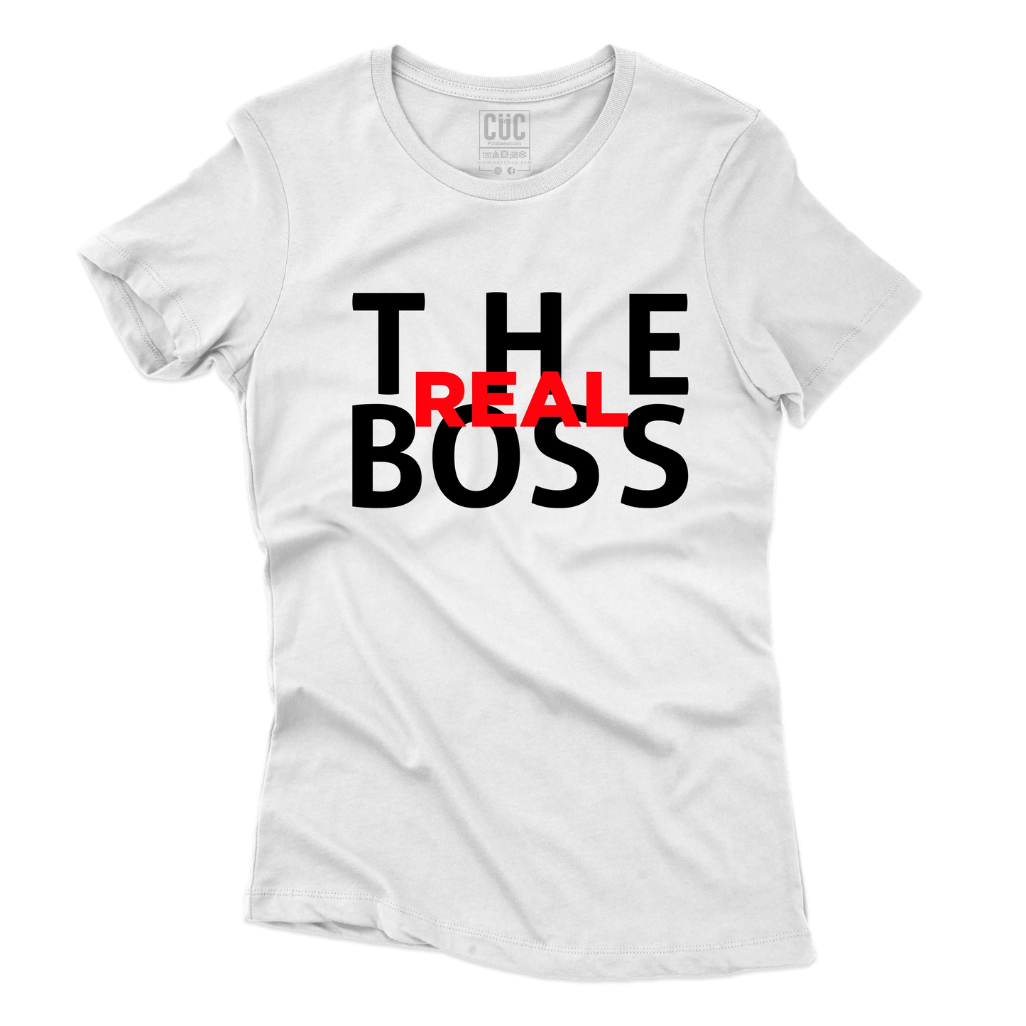 CUC T-SHIRT SAN VALENTINO THE BOSS - THE REAL BOSS - REGALO PER COPPIA - #chooseurcolor