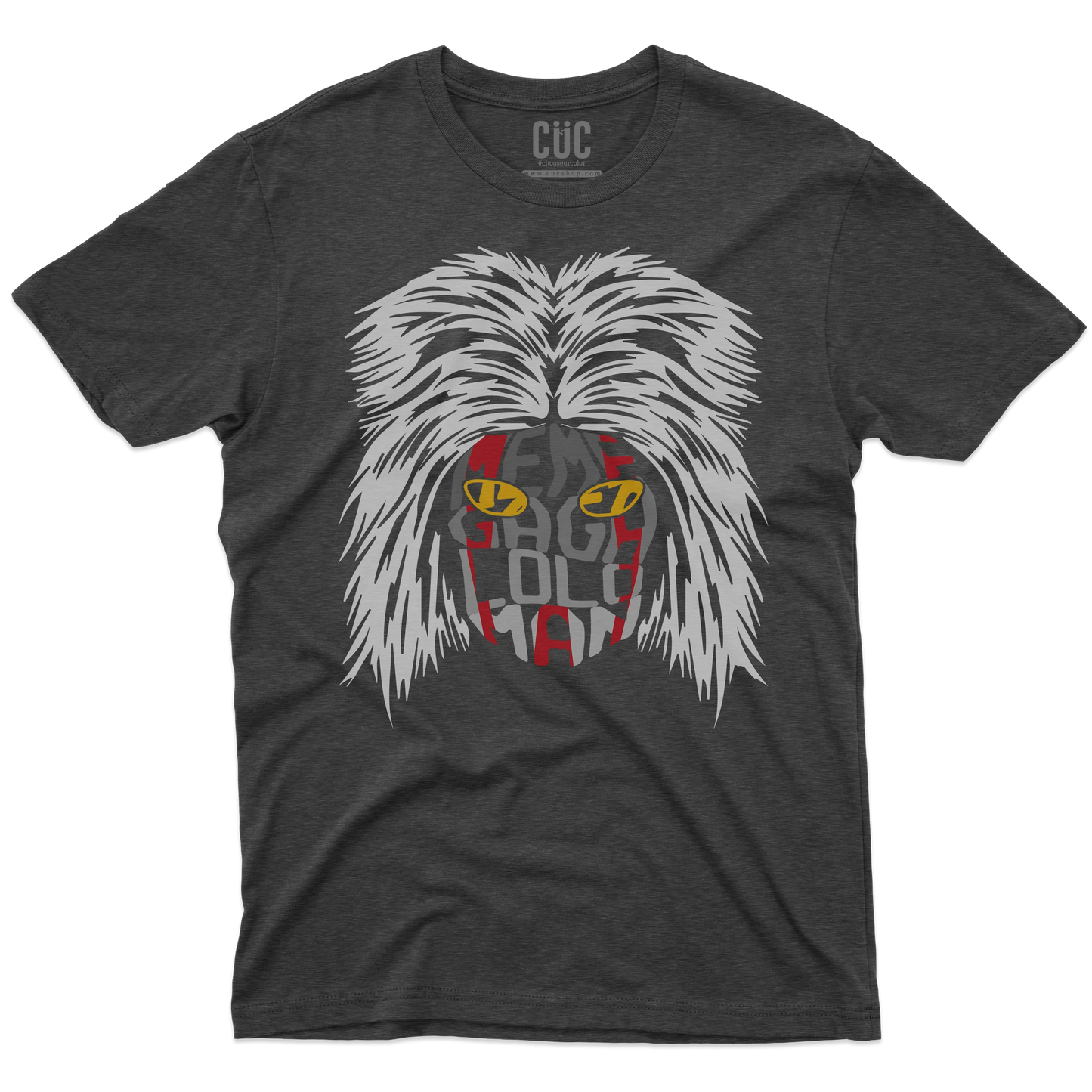 CUC T-SHIRT MEGALOMAN SIGLA - Anni 80 - #chooseurcolor