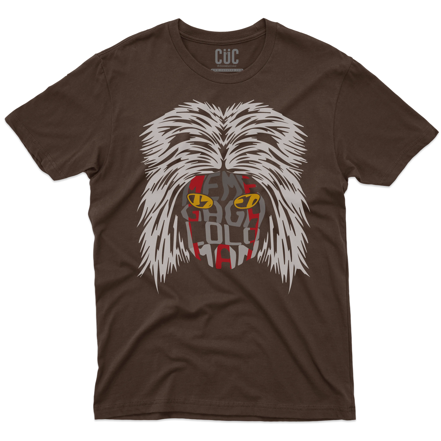 CUC T-SHIRT MEGALOMAN SIGLA - Anni 80 - #chooseurcolor