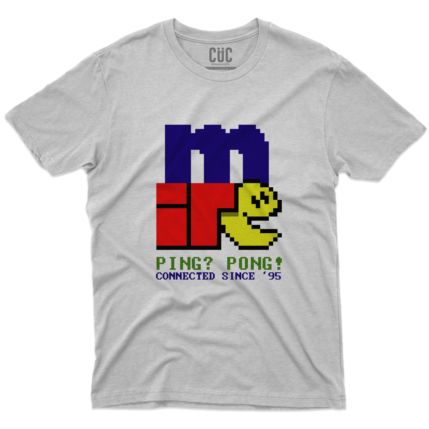 CUC T-SHIRT miRC - Connected since 95 - RETRO GAME - Nostalgia - Nerd - #chooseurcolor