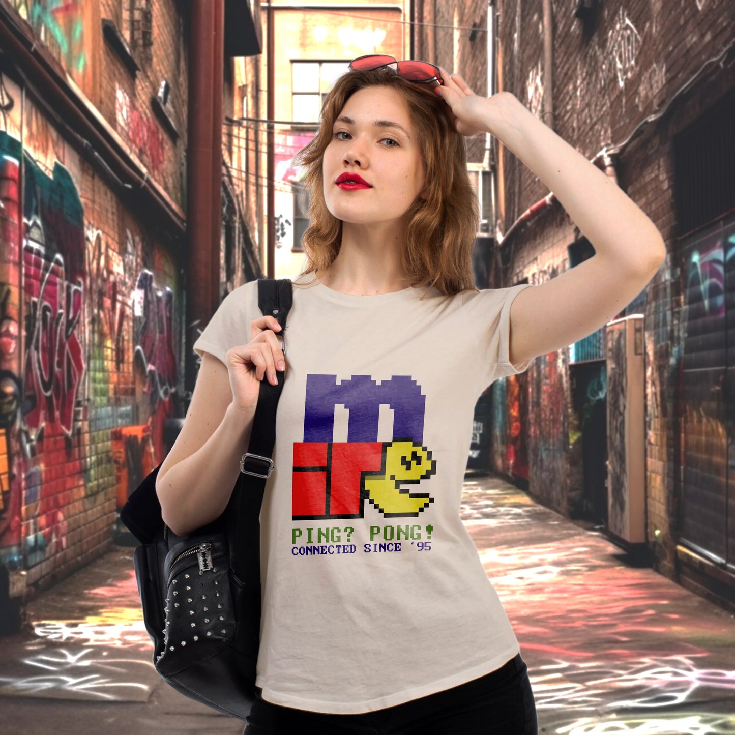 CUC T-SHIRT miRC - Connected since 95 - RETRO GAME - Nostalgia - Nerd - #chooseurcolor