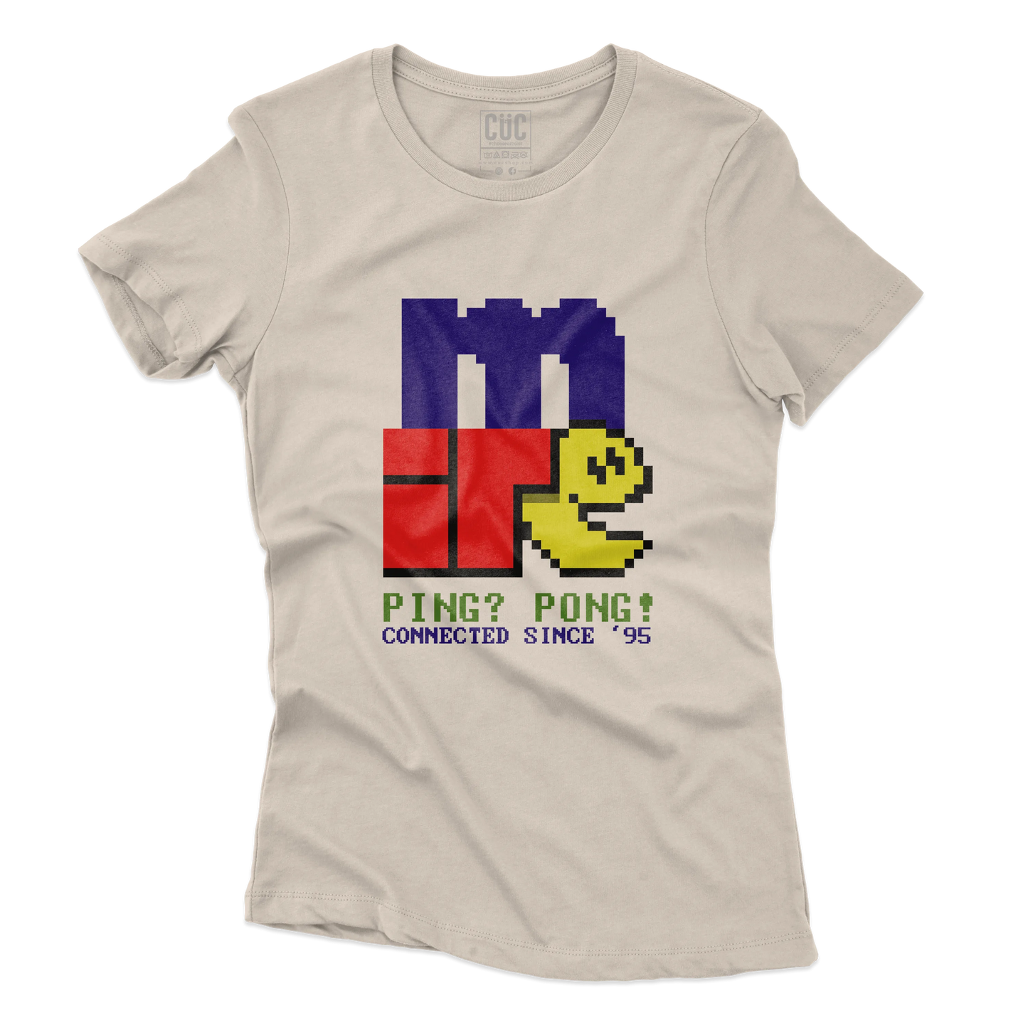 CUC T-SHIRT miRC - Connected since 95 - RETRO GAME - Nostalgia - Nerd - #chooseurcolor
