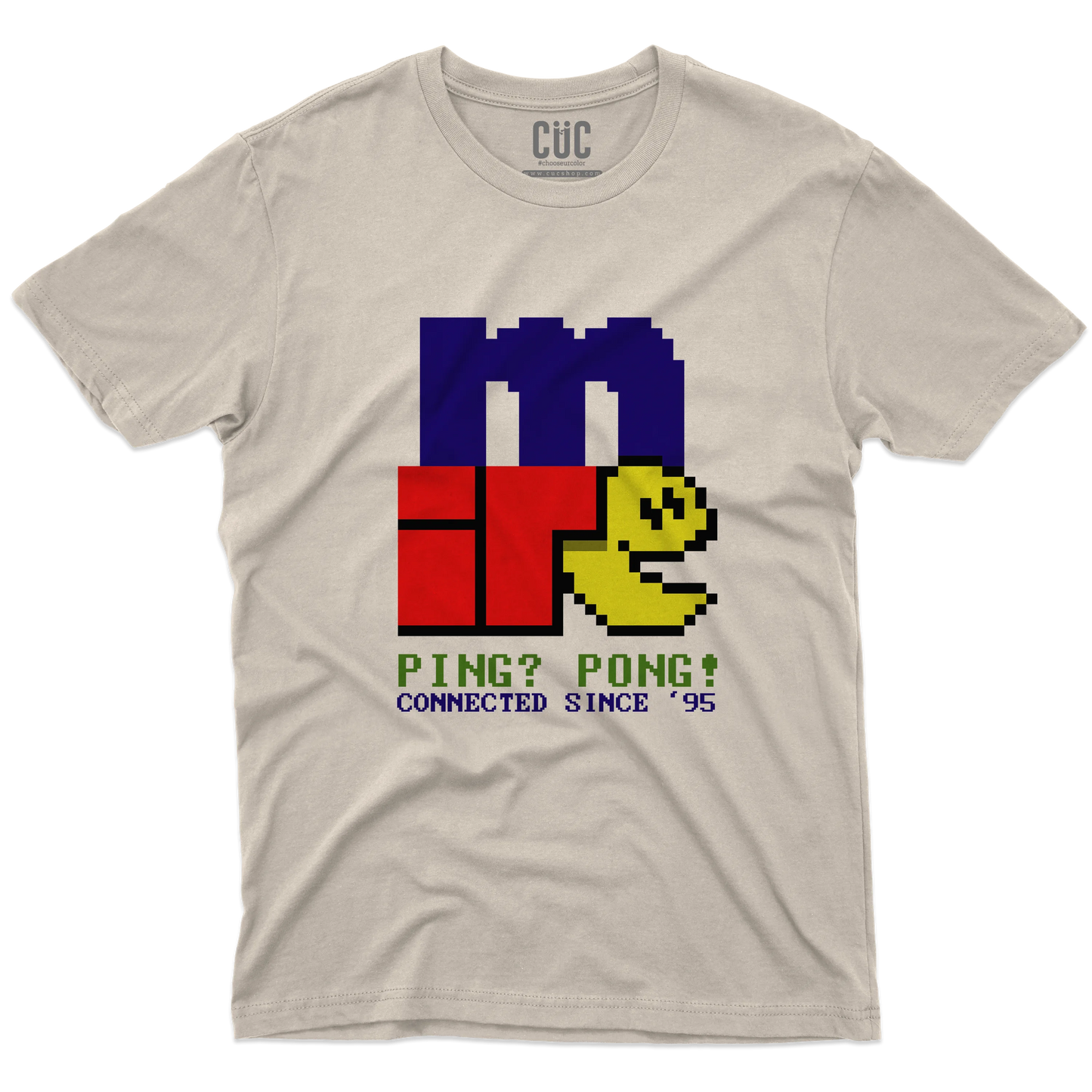CUC T-SHIRT miRC - Connected since 95 - RETRO GAME - Nostalgia - Nerd - #chooseurcolor