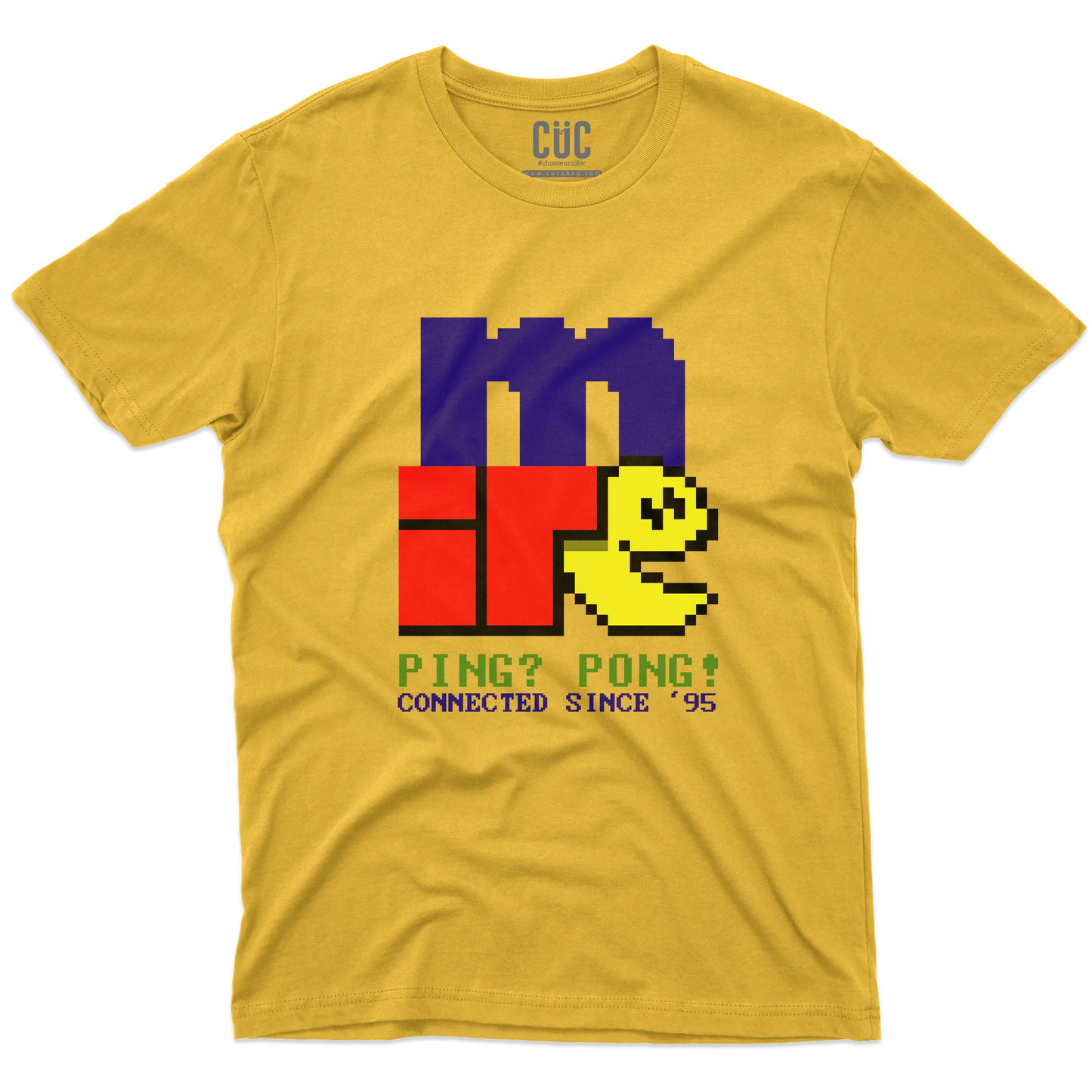 CUC T-SHIRT miRC - Connected since 95 - RETRO GAME - Nostalgia - Nerd - #chooseurcolor