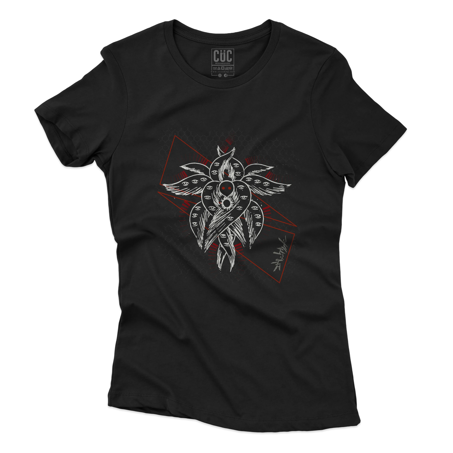 CUC T-SHIRT EVA SHITO SYMBOL - ANIME MANGA - NEON GEN - #chooseurcolor