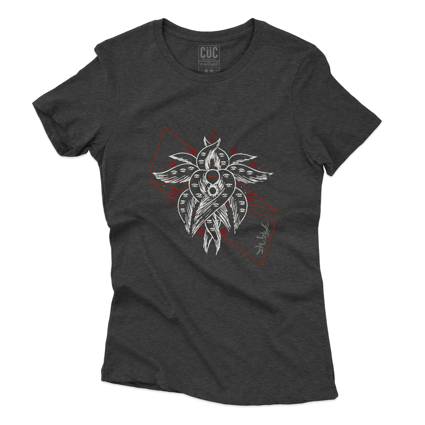 CUC T-SHIRT EVA SHITO SYMBOL - ANIME MANGA - NEON GEN - #chooseurcolor