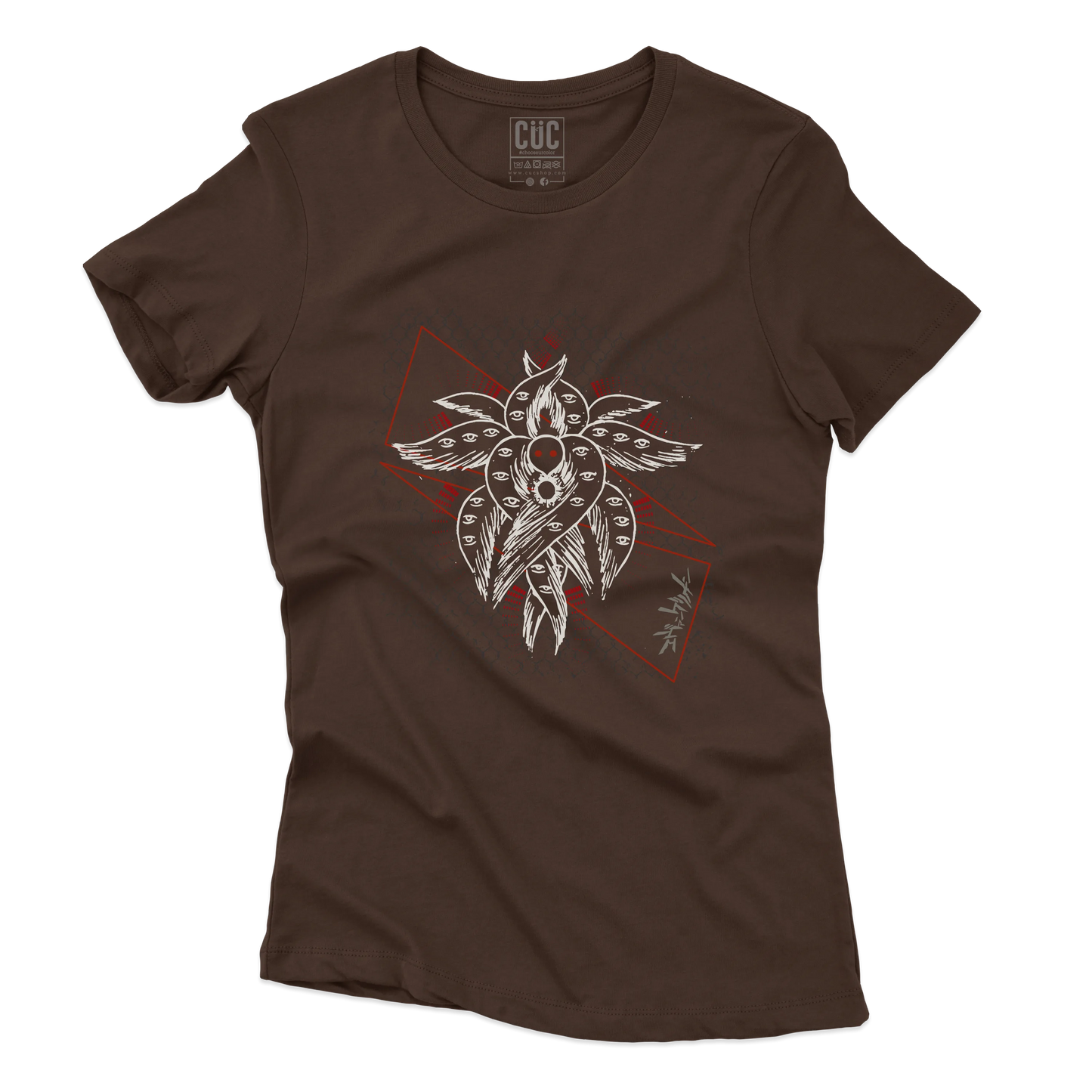 CUC T-SHIRT EVA SHITO SYMBOL - ANIME MANGA - NEON GEN - #chooseurcolor