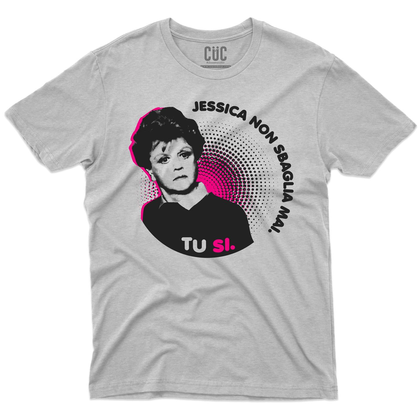 CUC T-SHIRT Jessica non sbaglia mai - Jessica Fletcher - PERSONAGGI FAMOSI - Divertente - Crime - #chooseurcolor