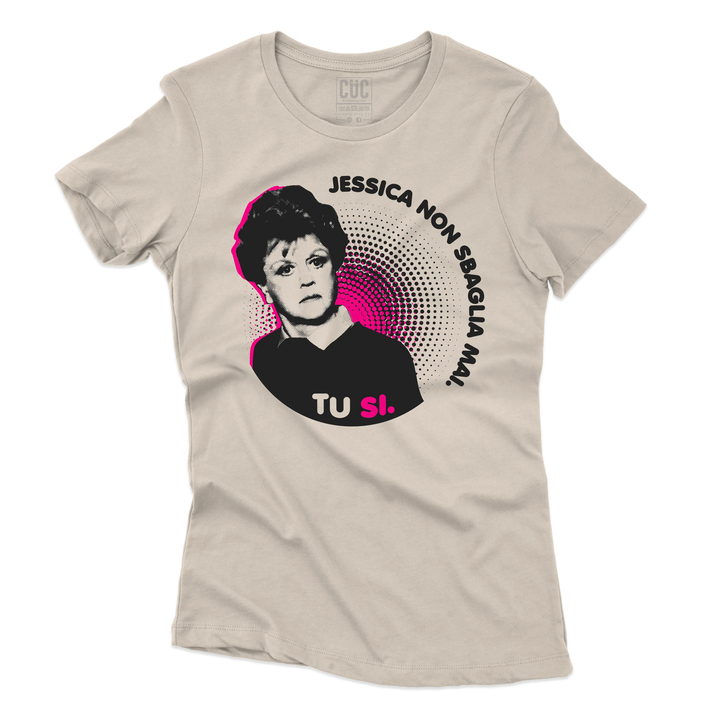 CUC T-SHIRT Jessica non sbaglia mai - Jessica Fletcher - PERSONAGGI FAMOSI - Divertente - Crime - #chooseurcolor