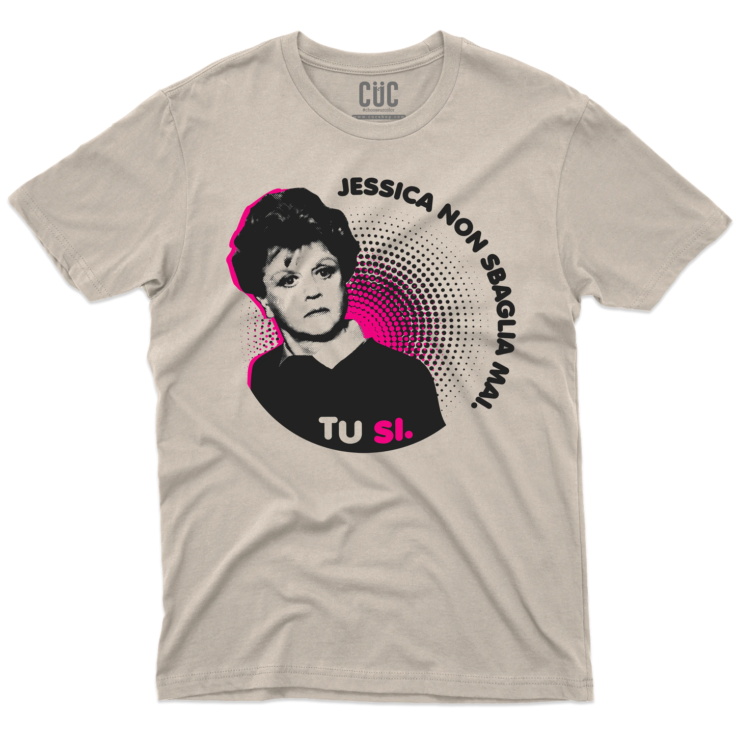 CUC T-SHIRT Jessica non sbaglia mai - Jessica Fletcher - PERSONAGGI FAMOSI - Divertente - Crime - #chooseurcolor