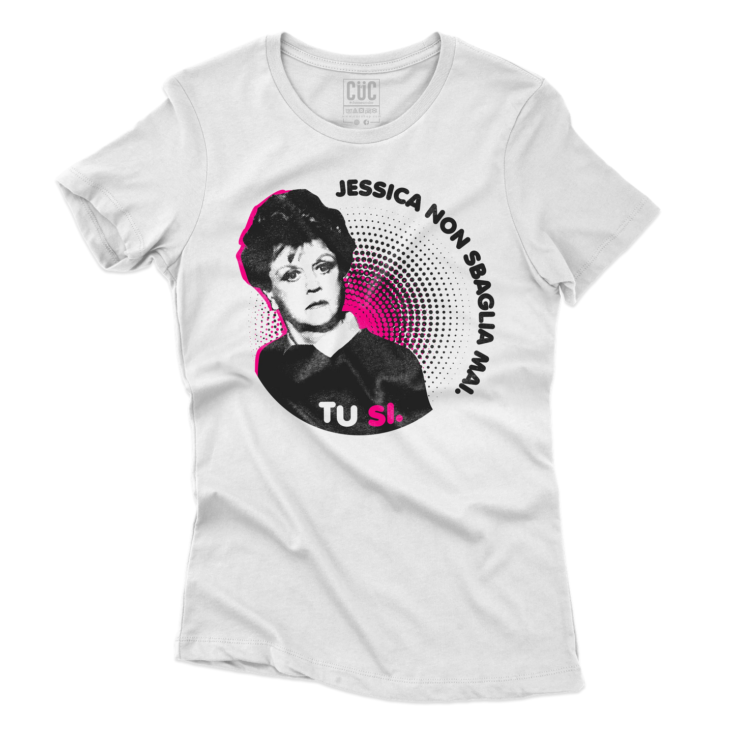 CUC T-SHIRT Jessica non sbaglia mai - Jessica Fletcher - PERSONAGGI FAMOSI - Divertente - Crime - #chooseurcolor