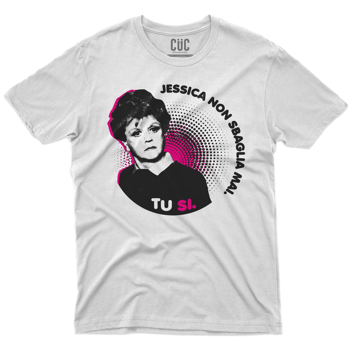 CUC T-SHIRT Jessica non sbaglia mai - Jessica Fletcher - PERSONAGGI FAMOSI - Divertente - Crime - #chooseurcolor