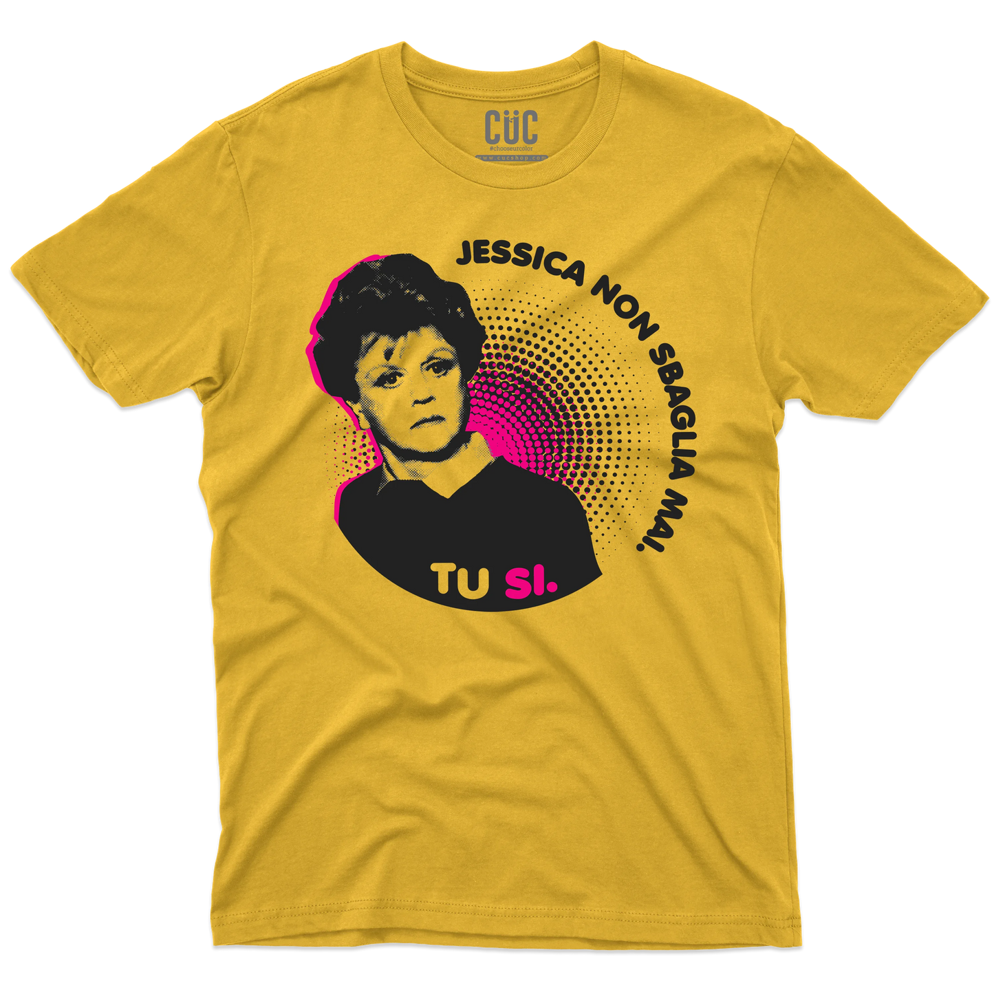 CUC T-SHIRT Jessica non sbaglia mai - Jessica Fletcher - PERSONAGGI FAMOSI - Divertente - Crime - #chooseurcolor