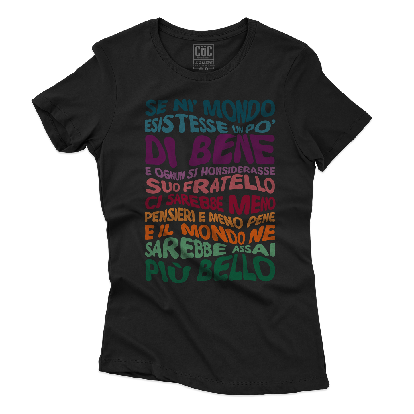 CUC T-SHIRT Poesia Patchani - PERSONAGGI FAMOSI - Meme - Mostro di Firenze - #chooseurcolor