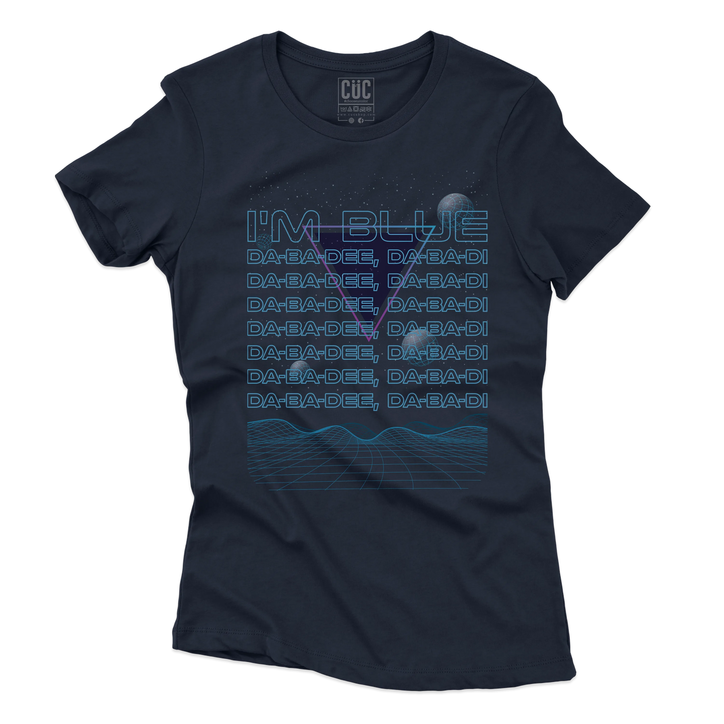 CUC T-SHIRT I’m blue - Dance - #chooseurcolor
