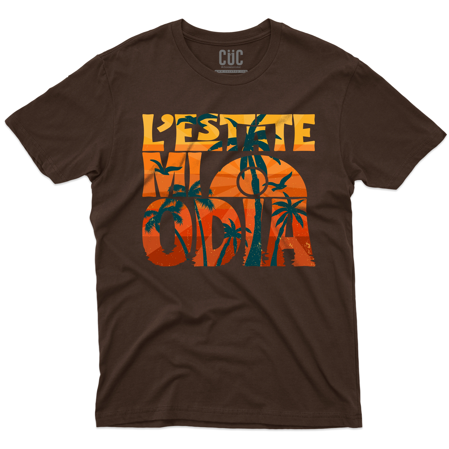 CUC T-SHIRT L’estate mi odia - divertente - #chooseurcolor