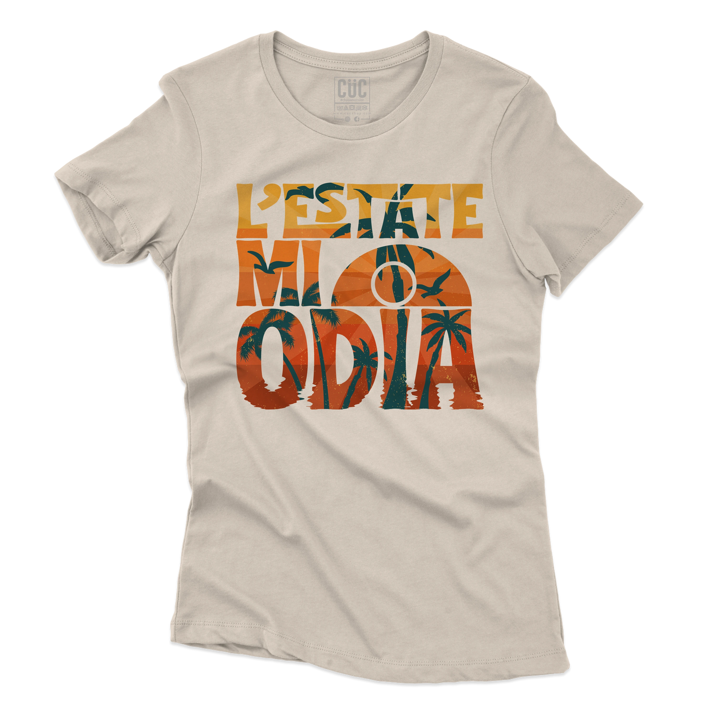 CUC T-SHIRT L’estate mi odia - divertente - #chooseurcolor