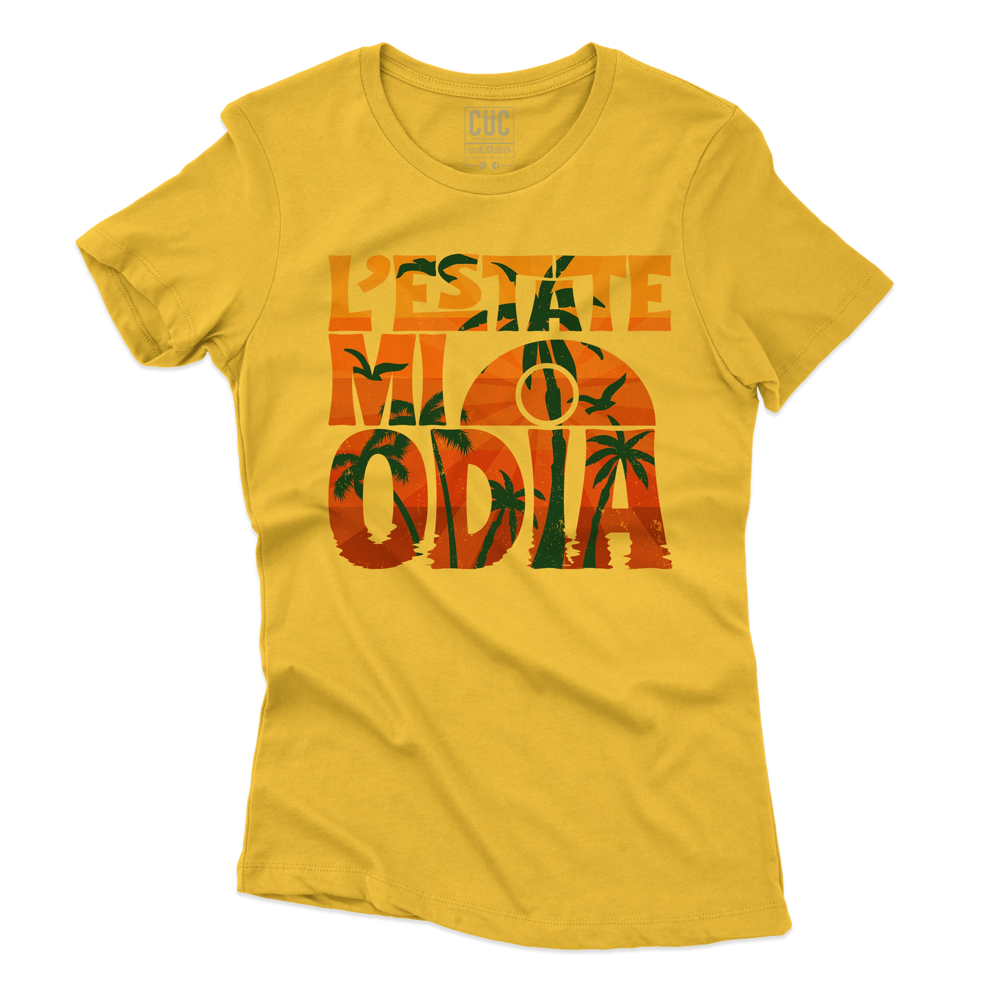 CUC T-SHIRT L’estate mi odia - divertente - #chooseurcolor