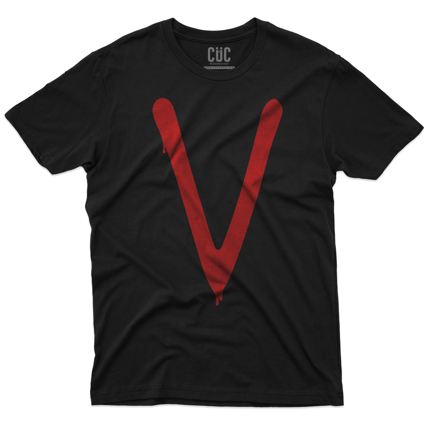 CUC T-SHIRT V - Visitors 1984 - SERIE TV - Cult - #chooseurcolor