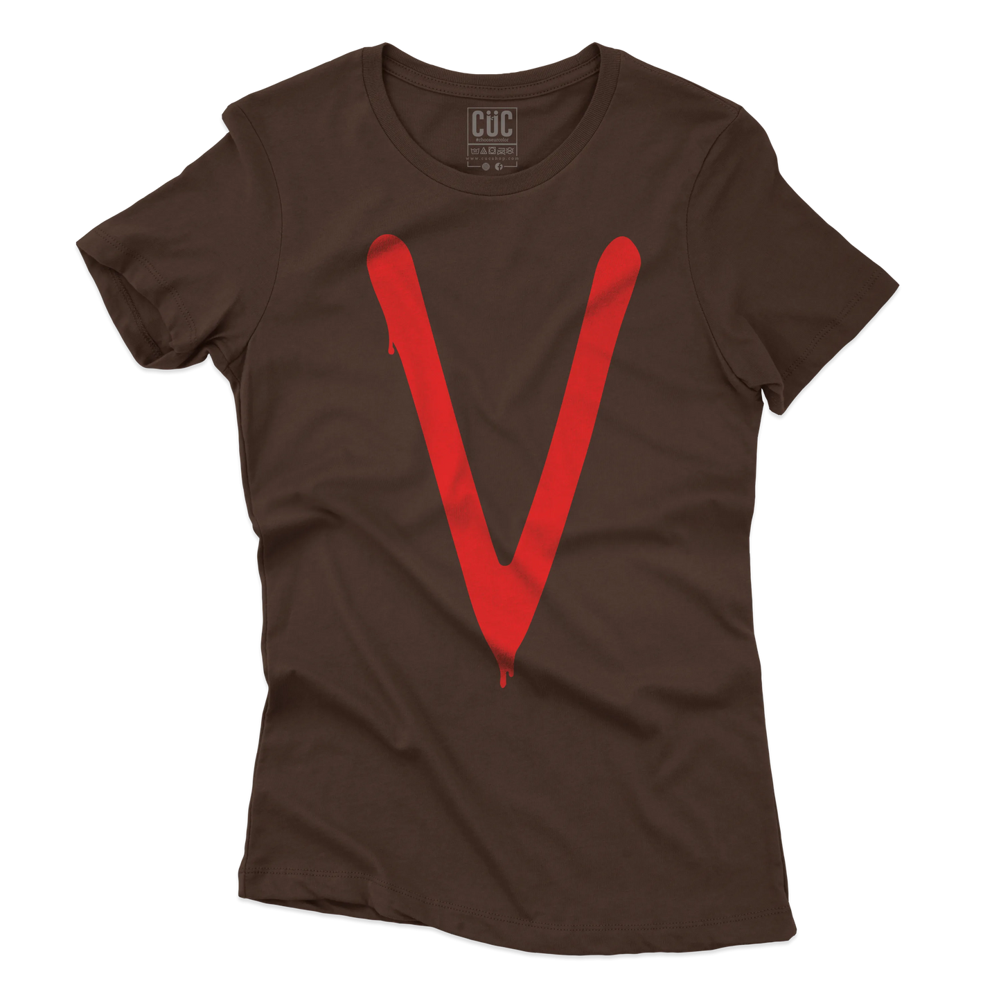 CUC T-SHIRT V - Visitors 1984 - SERIE TV - Cult - #chooseurcolor