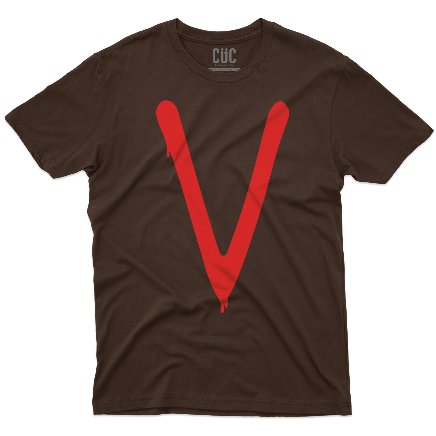 CUC T-SHIRT V - Visitors 1984 - SERIE TV - Cult - #chooseurcolor