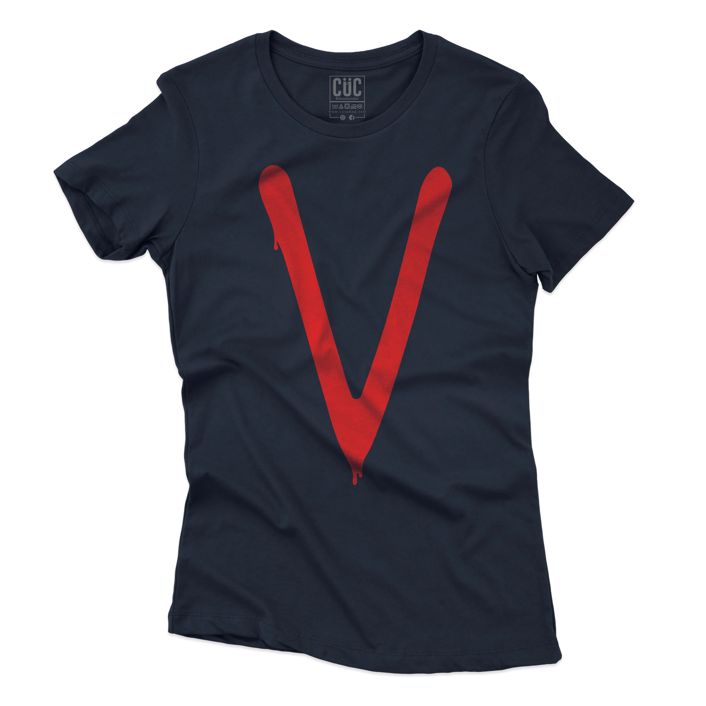 CUC T-SHIRT V - Visitors 1984 - SERIE TV - Cult - #chooseurcolor