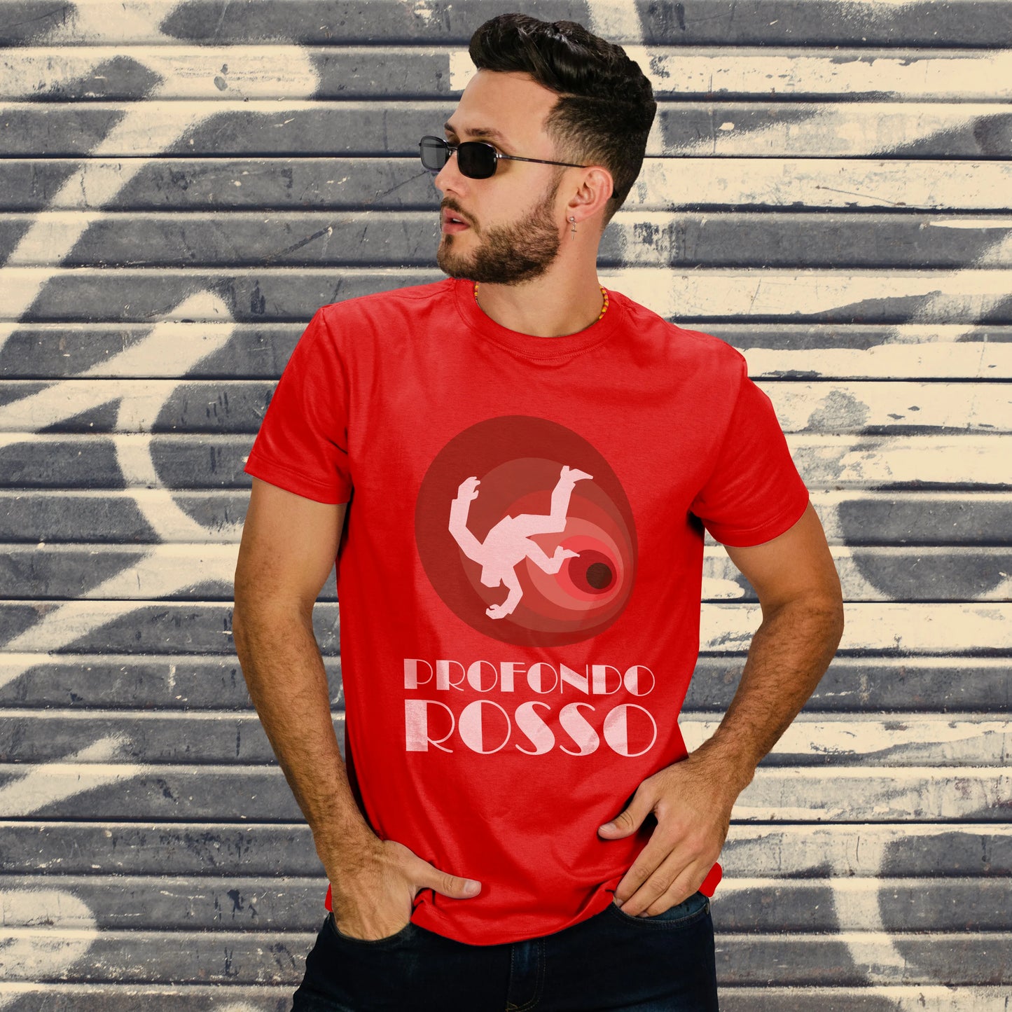 CUC T-SHIRT Profondo Rosso - FILM - Cult - Cinema Italiano - #chooseurcolor