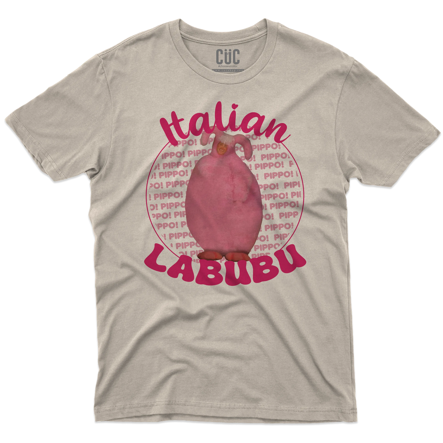 CUC T-SHIRT Italian Labubu - PERSONAGGI FAMOSI - Tenerone - #chooseurcolor