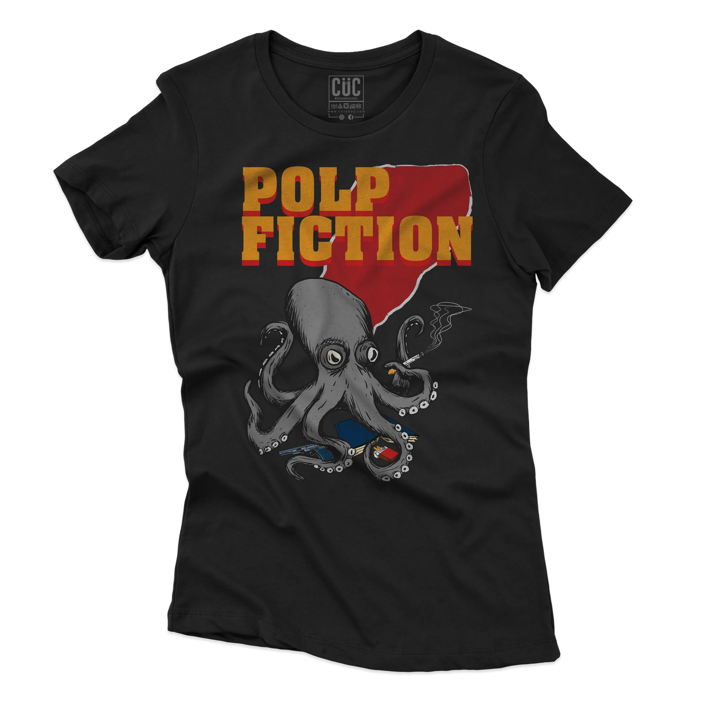 CUC T-SHIRT Polp Fiction - FILM - Cult - Divertente - Tarantino - #chooseurcolor