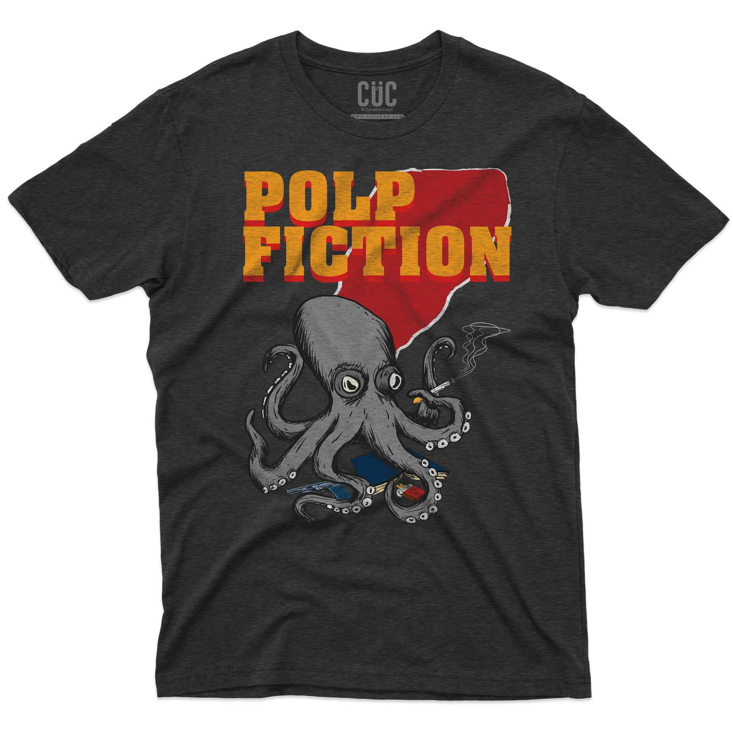 CUC T-SHIRT Polp Fiction - FILM - Cult - Divertente - Tarantino - #chooseurcolor