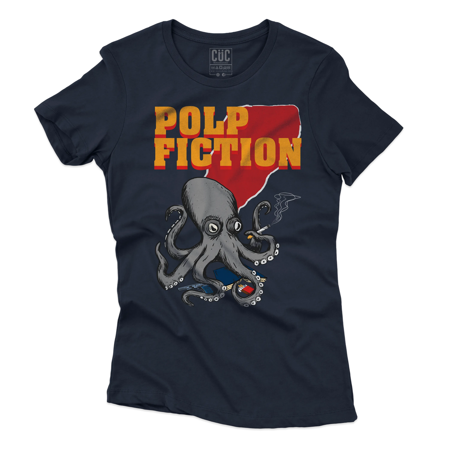 CUC T-SHIRT Polp Fiction - FILM - Cult - Divertente - Tarantino - #chooseurcolor
