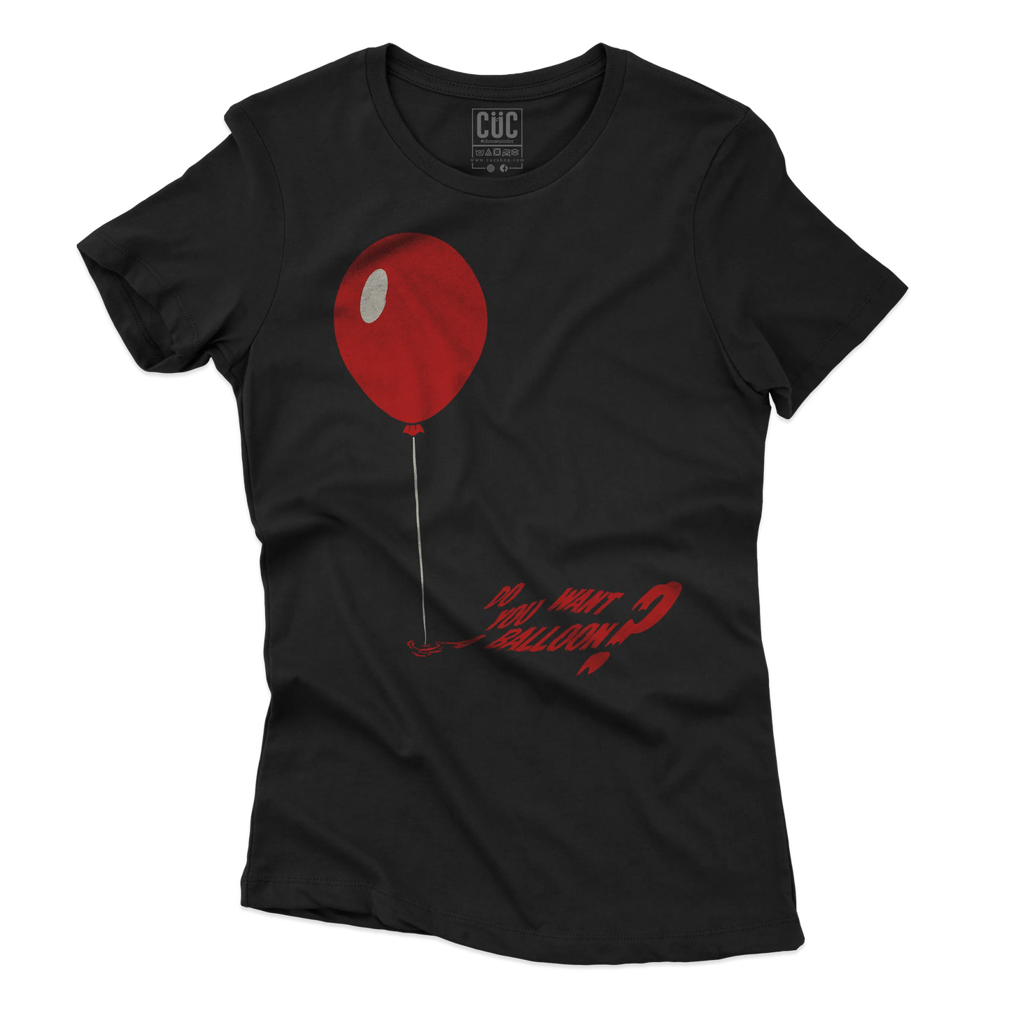 CUC T-SHIRT Do you want a balloon? - FILM - IT - Pennywise - Stephen King - #chooseurcolor