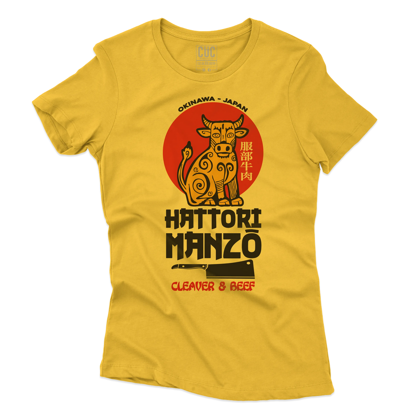 CUC T-SHIRT HATTORI MANZO - FILM - Divertente - Kill Bill Parodia - #chooseurcolor